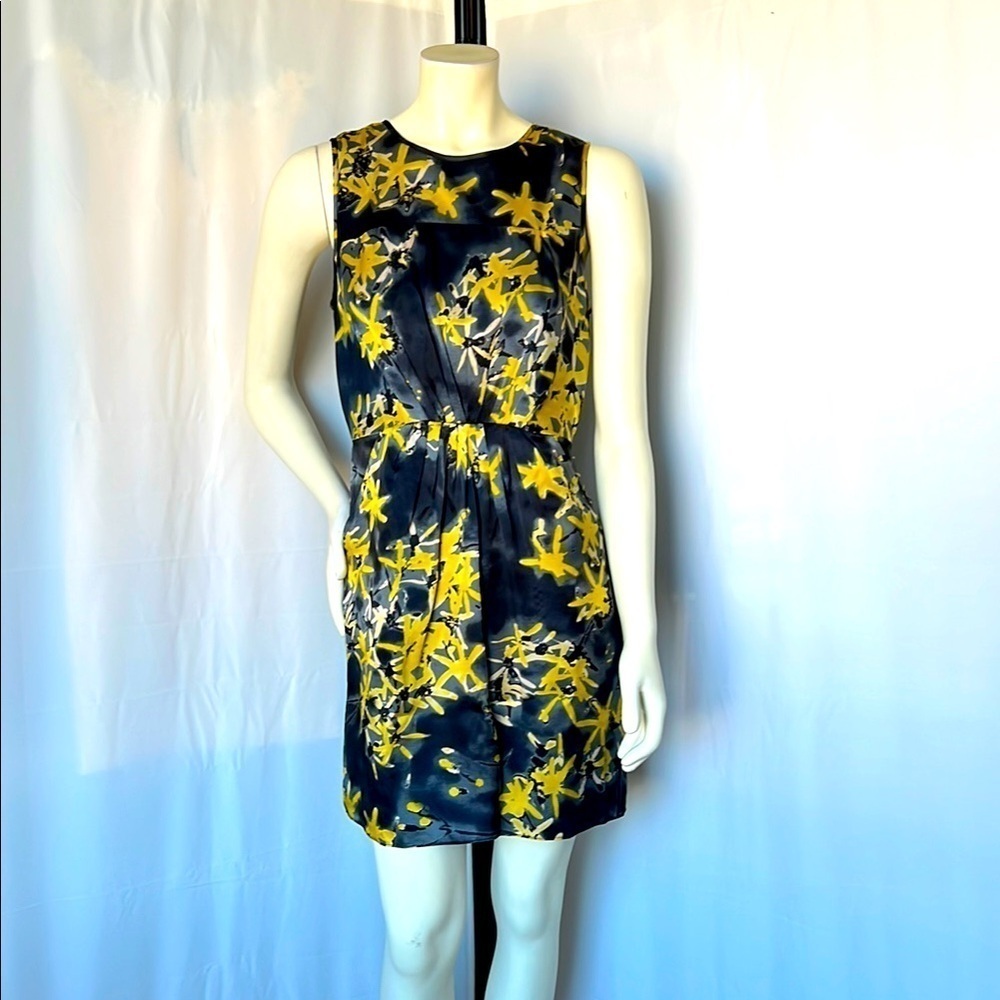 Milly Silk Floral Dress